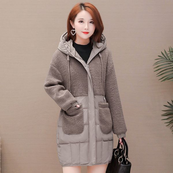 quality high winter jacket fake lamb skin parka women's clothes 2020 vintage long female warm coat parkas manteau femme hyx-sm901 ml9c, Black
quality high winter jacket fake lamb skin parka women's clothes 2020 vintage long female warm coat parkas manteau femme hyx-sm901 ml9c, Black