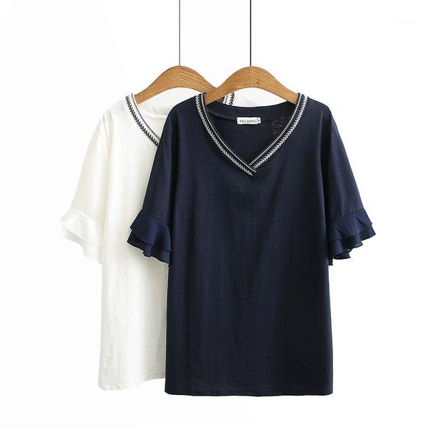 2020 new fashion brand oversized plus size tshirt teeshirt t-shirt casual cotton butterfly sleeve short solid1, White
2020 new fashion brand oversized plus size tshirt teeshirt t-shirt casual cotton butterfly sleeve short solid1, White
