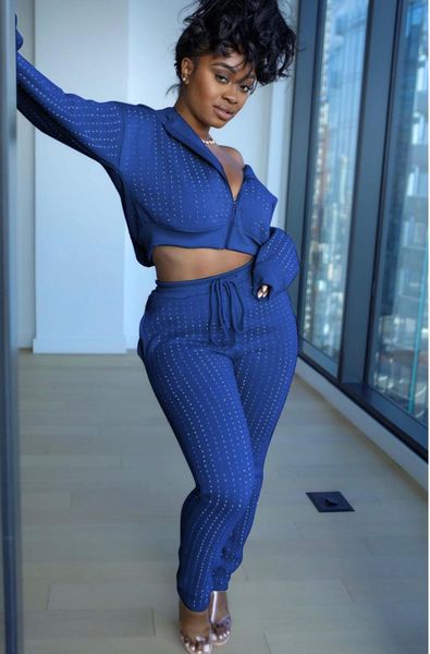 2 piece set women street casual zip hoodie sport pants trousers jogging sportswear outfits tracksuit women winter, Gray
2 piece set women street casual zip hoodie sport pants trousers jogging sportswear outfits tracksuit women winter, Gray