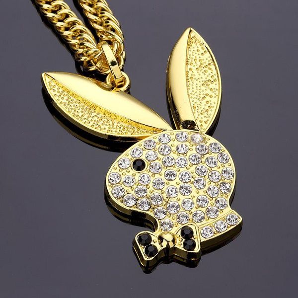 diamond rabbit necklace 2018 classic retro hip-hop pendant necklace hip hop jewelry high-quality gold silver plated 
diamond rabbit necklace 2018 classic retro hip-hop pendant necklace hip hop jewelry high-quality gold silver plated