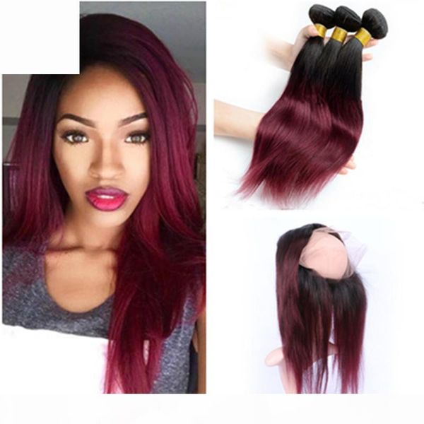 #1b 99j burgundy ombre peruvian hair 3bundles with 360 lace frontal 22.5x4x2 straight wine red ombre 360 full lace frontal with weaves, Black;brown
#1b 99j burgundy ombre peruvian hair 3bundles with 360 lace frontal 22.5x4x2 straight wine red ombre 360 full lace frontal with weaves, Black;brown