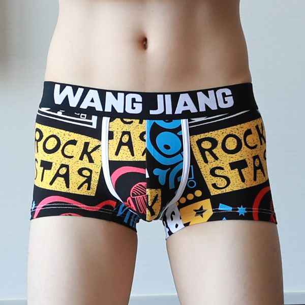 3Pieces/Lot Mens Cotton Underwear Printing Panties Boxers Shorts Gay Pouch Fashion Underpants Comfortable Men Boxer Shorts Underwear, Blue-elephant
3Pieces/Lot Mens Cotton Underwear Printing Panties Boxers Shorts Gay Pouch Fashion Underpants Comfortable Men Boxer Shorts Underwear, Blue-elephant