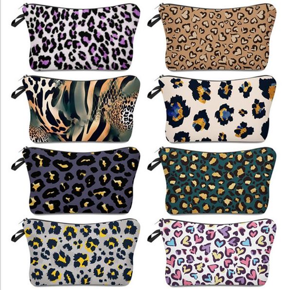 cosmetic bag leopard digital printing makeup bag ladies storage bag simple fashion travel pouch wallets totes zipper handbag e120407, Black
cosmetic bag leopard digital printing makeup bag ladies storage bag simple fashion travel pouch wallets totes zipper handbag e120407, Black