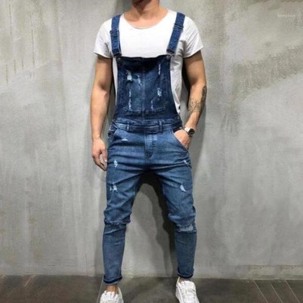 men jeans men holes casual jumpsuit overalls jeans long ruffles holes buttons fashion wear-resistant jean man1, Blue
men jeans men holes casual jumpsuit overalls jeans long ruffles holes buttons fashion wear-resistant jean man1, Blue