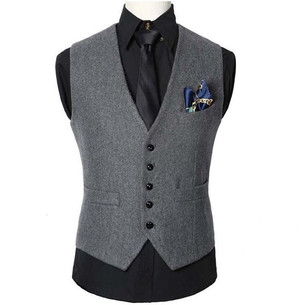 2021 male boutique thin worsted casual vest 4h8s, Black;white 
2021 male boutique thin worsted casual vest 4h8s, Black;white