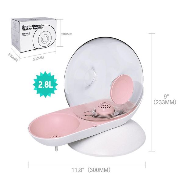 2.8l pet cat dog feeder fountain bubble matic cat water dispenser large drinking bowl for cat water fountain no ele wmtumy
2.8l pet cat dog feeder fountain bubble matic cat water dispenser large drinking bowl for cat water fountain no ele wmtumy