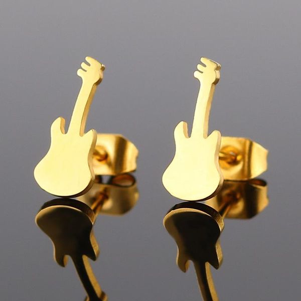 stud earrings women piercing ear violin 2021 stainless steel ladies korean gold accessories punk rock music jewelry, Golden;silver
stud earrings women piercing ear violin 2021 stainless steel ladies korean gold accessories punk rock music jewelry, Golden;silver