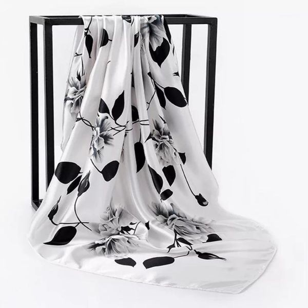 shawls silk scarf women print hair neck square scarves office ladies shawl bandanna 90*90cm muslim hijab handkerchief muffler foulard1, Blue;gray
shawls silk scarf women print hair neck square scarves office ladies shawl bandanna 90*90cm muslim hijab handkerchief muffler foulard1, Blue;gray