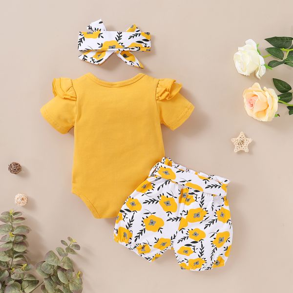 imcute birthdays gift toddler baby girl infant kids clothes floral print bodysuit baby boy shorts headband outfits set lj201223, White
imcute birthdays gift toddler baby girl infant kids clothes floral print bodysuit baby boy shorts headband outfits set lj201223, White