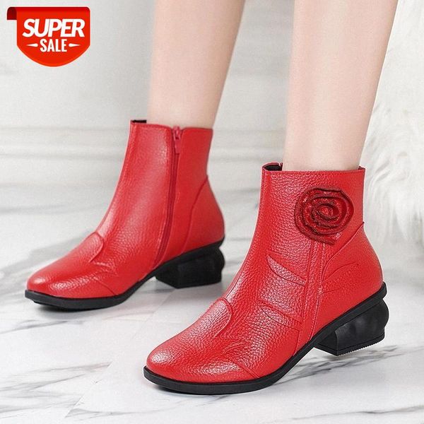 lucyever fashion flowers square heels ankle boots for women black red pu leather botas mujer 2020 ladies warm short plush shoes #875f
lucyever fashion flowers square heels ankle boots for women black red pu leather botas mujer 2020 ladies warm short plush shoes #875f