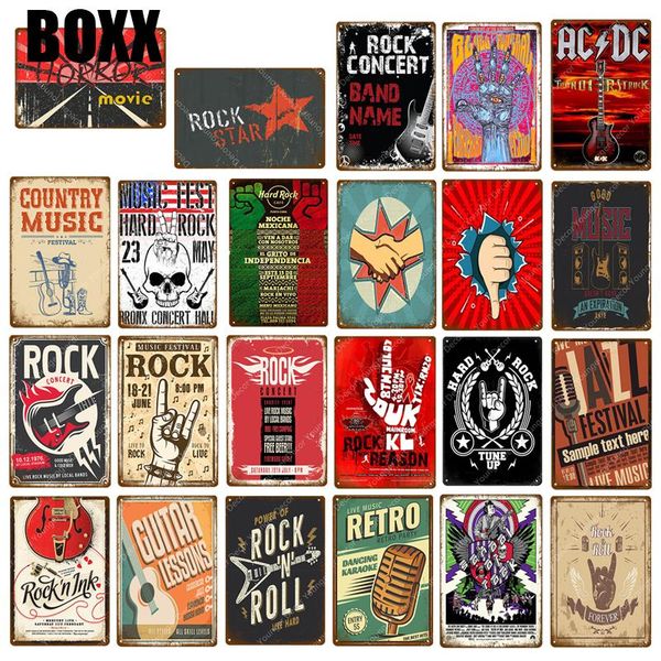 hard rock roll poster country music jazz metal signs retro party decor pub bar cafe club decoration vintage wall plaque
hard rock roll poster country music jazz metal signs retro party decor pub bar cafe club decoration vintage wall plaque