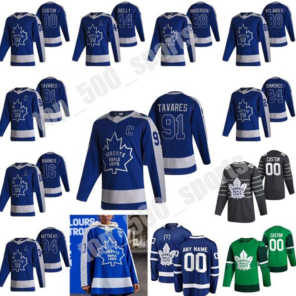 toronto maple leafs reverse retro jersey hockey 34 auston matthews 16 mitchell marner 88 william nylander 91 john tavares frederik andersen, Black;red
toronto maple leafs reverse retro jersey hockey 34 auston matthews 16 mitchell marner 88 william nylander 91 john tavares frederik andersen, Black;red