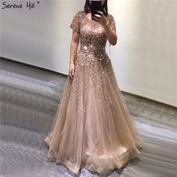 gold short sleeves beading luxury evening dresses gowns 2020 a-line lace up for women party design serene hill lj201120, White;black
gold short sleeves beading luxury evening dresses gowns 2020 a-line lace up for women party design serene hill lj201120, White;black