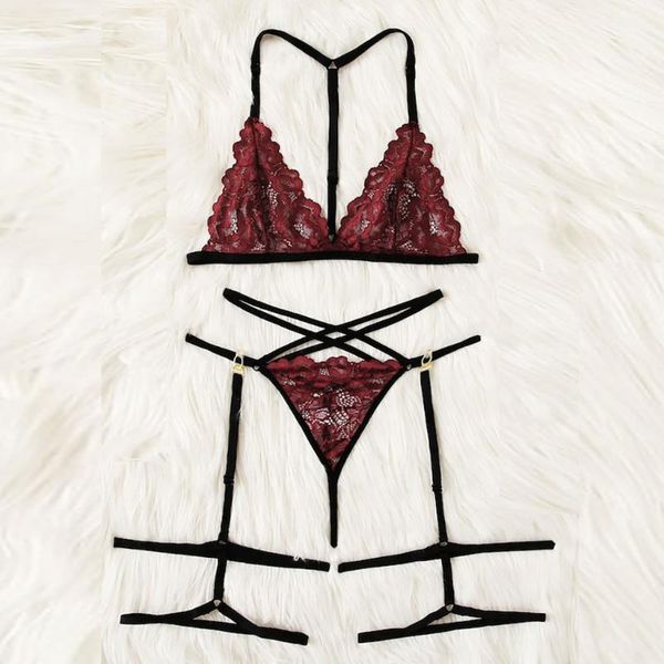 bra+set fashion women lingerie solid lace solid seamless babydoll cut-out low-rise wire bra+garter+briefs set f3003261, Red;black
bra+set fashion women lingerie solid lace solid seamless babydoll cut-out low-rise wire bra+garter+briefs set f3003261, Red;black