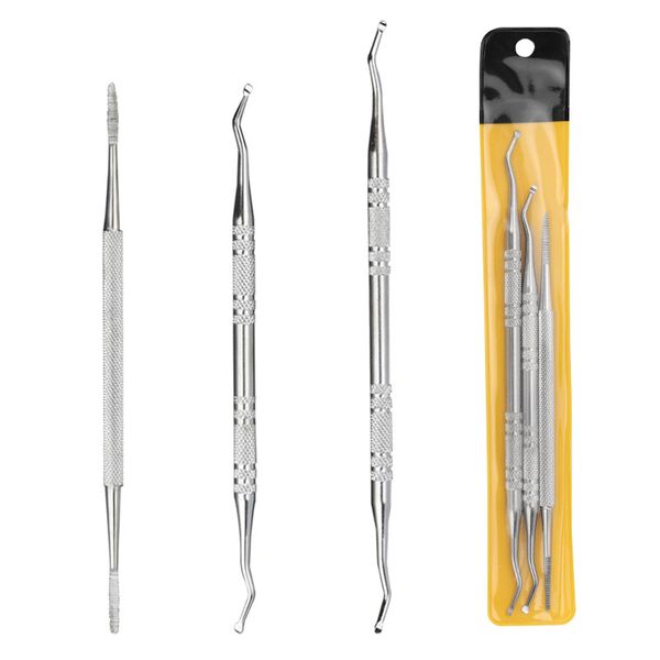 3pcs toe nail care hook ingrown double ended ingrown toe correction lifter file manicure pedicure toenails clean foot care tool
3pcs toe nail care hook ingrown double ended ingrown toe correction lifter file manicure pedicure toenails clean foot care tool