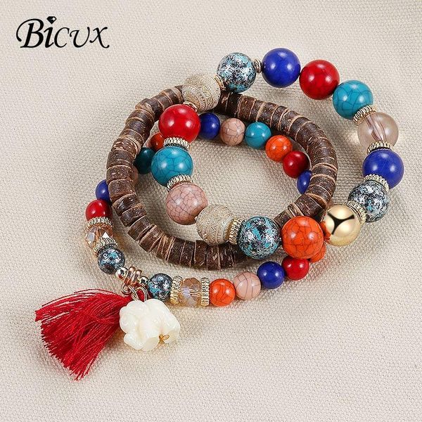 charm bracelets bicux fashion bohemian ethnic 3 sets natural stone handmade for women men decoration tassel elephant bracelet1, Golden;silver
charm bracelets bicux fashion bohemian ethnic 3 sets natural stone handmade for women men decoration tassel elephant bracelet1, Golden;silver