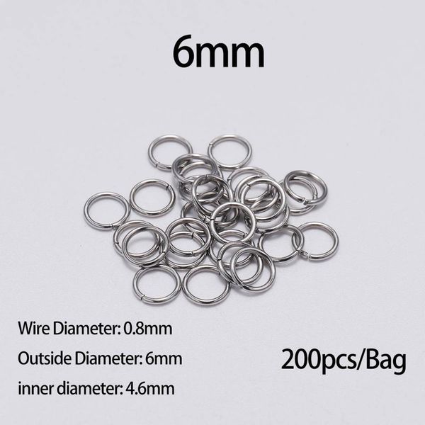 200pcs / lot 4 5 6 8 10 мм из нержавеющей стали открытый перейти кольца разрезные кольца соединитель для изготовления ювелирных изделий вспо
200pcs / lot 4 5 6 8 10 мм из нержавеющей стали открытый перейти кольца разрезные кольца соединитель для изготовления ювелирных изделий вспо