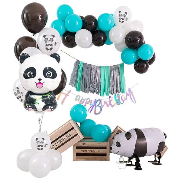 party decoration panda supplies balloons black white latex balloon for kids birthday cartoon jungle animal
party decoration panda supplies balloons black white latex balloon for kids birthday cartoon jungle animal