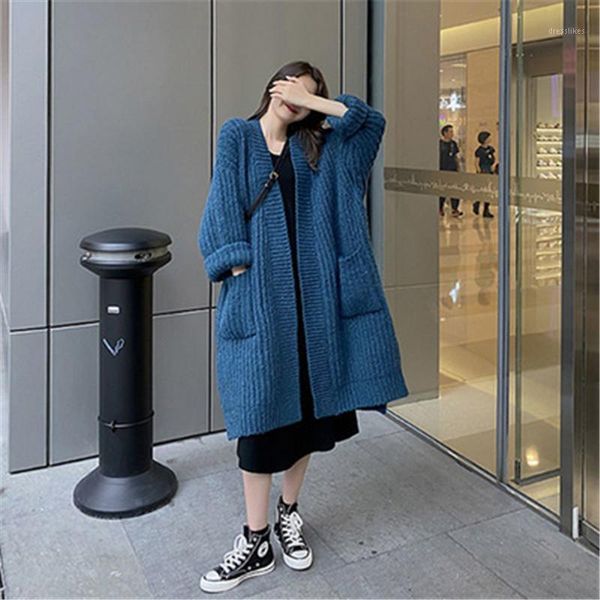 women's knits & tees 2021 arrivals women's knitted sweater vintage spring autumn trendy loose large size ladies overcoats female l, White
women's knits & tees 2021 arrivals women's knitted sweater vintage spring autumn trendy loose large size ladies overcoats female l, White