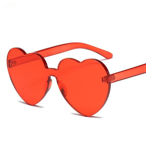 sunglasses 2021 fashion cute retro love heart rimless women designer sun glasses eyewear candy color uv400, White;black
sunglasses 2021 fashion cute retro love heart rimless women designer sun glasses eyewear candy color uv400, White;black