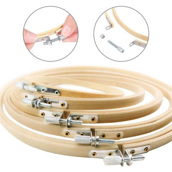 6pcs 10-36cm wooden handy machine embroidery needlecraft sewing tools hoop ring bamboo frame embroidery hoop round cross stitch, Black
6pcs 10-36cm wooden handy machine embroidery needlecraft sewing tools hoop ring bamboo frame embroidery hoop round cross stitch, Black