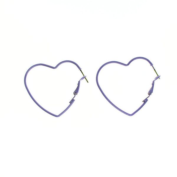hoop & huggie 1pair korea purple heart hollow big earrings for women girl simple cute geometric love circle jewelry gift e592, Golden;silver
hoop & huggie 1pair korea purple heart hollow big earrings for women girl simple cute geometric love circle jewelry gift e592, Golden;silver