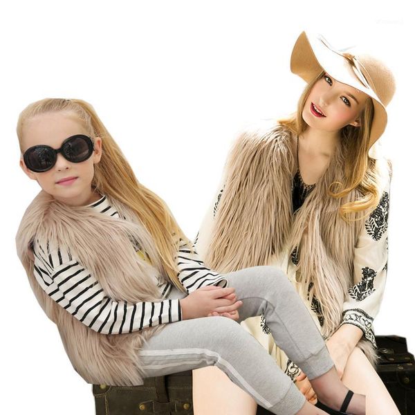 mother daughter faux fur coat vest winter sleeveless long vest jacket female outerwear vintage pink waistcoat gilet mom baby 241, Black
mother daughter faux fur coat vest winter sleeveless long vest jacket female outerwear vintage pink waistcoat gilet mom baby 241, Black