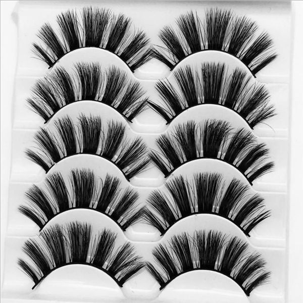 5 pairs of 3d mink natural false eyelashes dramatic false eyelash makeup eyelash extension silk eyelashes g813
5 pairs of 3d mink natural false eyelashes dramatic false eyelash makeup eyelash extension silk eyelashes g813