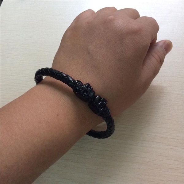 charm bracelets fashion punk style leather bracelet,skull bracelet,leather bracelet,jewelry bracelet,20.8cm,2pcs, Golden;silver
charm bracelets fashion punk style leather bracelet,skull bracelet,leather bracelet,jewelry bracelet,20.8cm,2pcs, Golden;silver