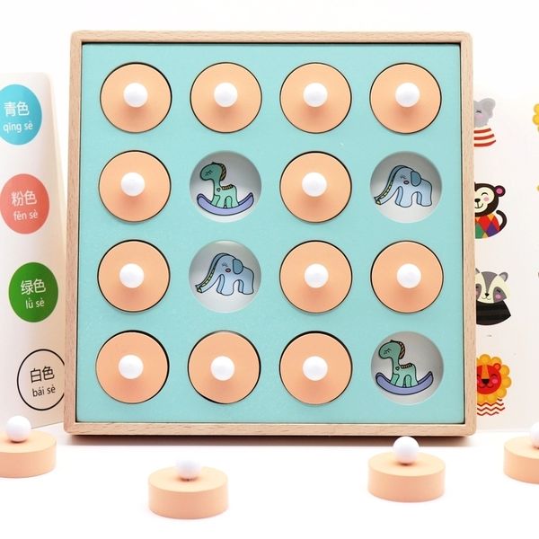kids wooden memory match chess game children early educational 3d puzzles family party casual puzzles game toy for children gift y200413
kids wooden memory match chess game children early educational 3d puzzles family party casual puzzles game toy for children gift y200413