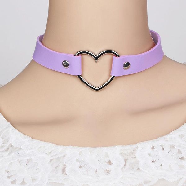 women lady punk goth harajuku grunge pu leather rivet heart collar choker funky torques necklace jewelry ser88, Golden;silver
women lady punk goth harajuku grunge pu leather rivet heart collar choker funky torques necklace jewelry ser88, Golden;silver