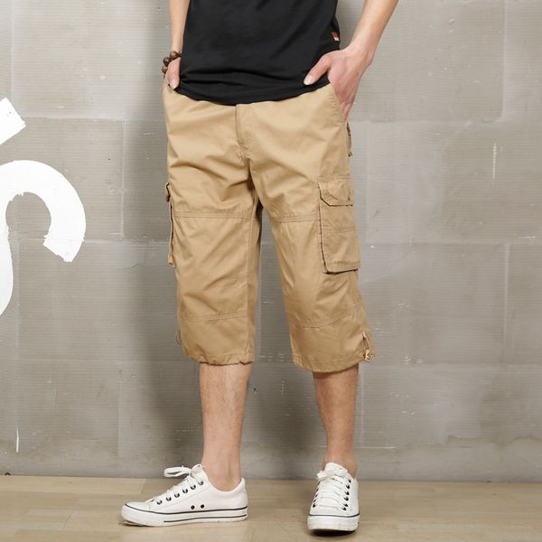 summer cargo 2020 shorts, calf-length new casual men's pants, outdoor sports pants cut plus size streetwear. tamk, Black
summer cargo 2020 shorts, calf-length new casual men's pants, outdoor sports pants cut plus size streetwear. tamk, Black
