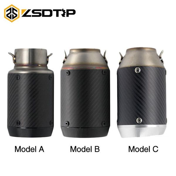 motorcycle exhaust system zsdtrp 51/60mm carbon fiber muffler pipe for z750 mt07 mt09 tmax off road pit dirt bike scooter racing motor
motorcycle exhaust system zsdtrp 51/60mm carbon fiber muffler pipe for z750 mt07 mt09 tmax off road pit dirt bike scooter racing motor