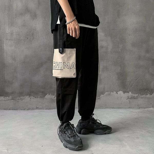 hip hop streetwear sport 2020 spring harem rock positions menpants pocket fashionable runners casual skate pants, Black
hip hop streetwear sport 2020 spring harem rock positions menpants pocket fashionable runners casual skate pants, Black