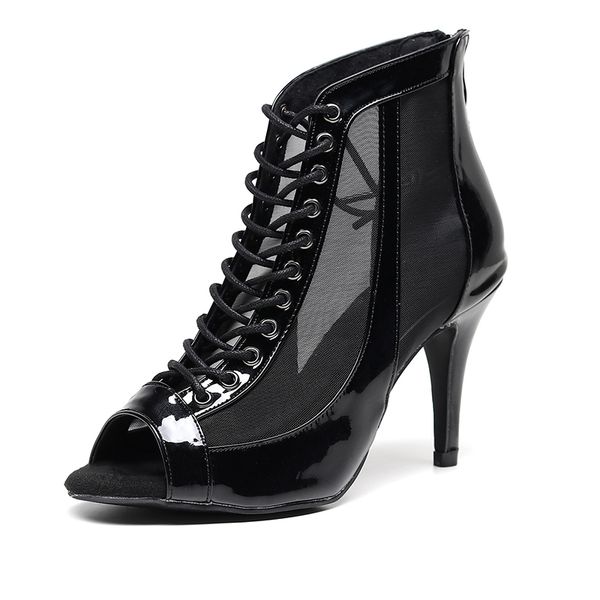 2021 new woman ankle ballroom latin shoes black high heel salsa boots women soft bottom jazz modern dance booties qs03
2021 new woman ankle ballroom latin shoes black high heel salsa boots women soft bottom jazz modern dance booties qs03