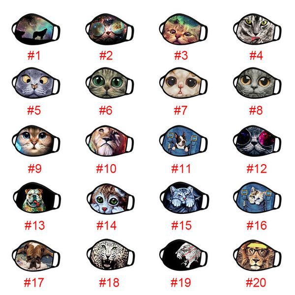 factory animal cat dog designer 3d printed funny cover mask fashion face shield washed reusable dustproof
factory animal cat dog designer 3d printed funny cover mask fashion face shield washed reusable dustproof
