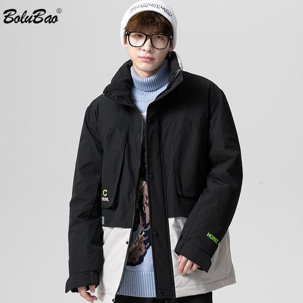 bolubao winter brand men trend warm down jackets men high street casual white duck down coats patchwork down jacket male q1209, Black
bolubao winter brand men trend warm down jackets men high street casual white duck down coats patchwork down jacket male q1209, Black