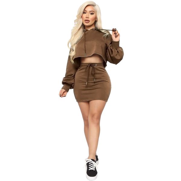 gl6221 european and american womens clothing cross-border nightclub uniforms hooded lace-up solid color skirt suit two-piece set, White
gl6221 european and american womens clothing cross-border nightclub uniforms hooded lace-up solid color skirt suit two-piece set, White