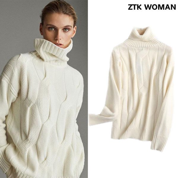 women sweater with turtleneck solid long sleeve knitted pullover femme office wear casual white thick top, White;black
women sweater with turtleneck solid long sleeve knitted pullover femme office wear casual white thick top, White;black