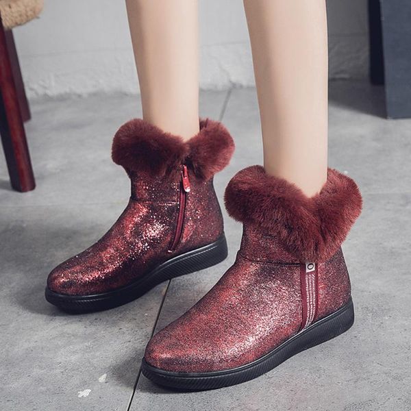 boots sagace shoes women's zipper ankle bootie ladies winter short snow footwear warm rubber fashion boots-women 2021oct31, Black
boots sagace shoes women's zipper ankle bootie ladies winter short snow footwear warm rubber fashion boots-women 2021oct31, Black