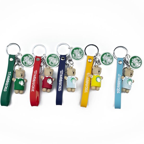 key ring chain bag pendant household sundries starbucks cute bear cartoon mug cup coffee doll lovers gift for dhl
key ring chain bag pendant household sundries starbucks cute bear cartoon mug cup coffee doll lovers gift for dhl