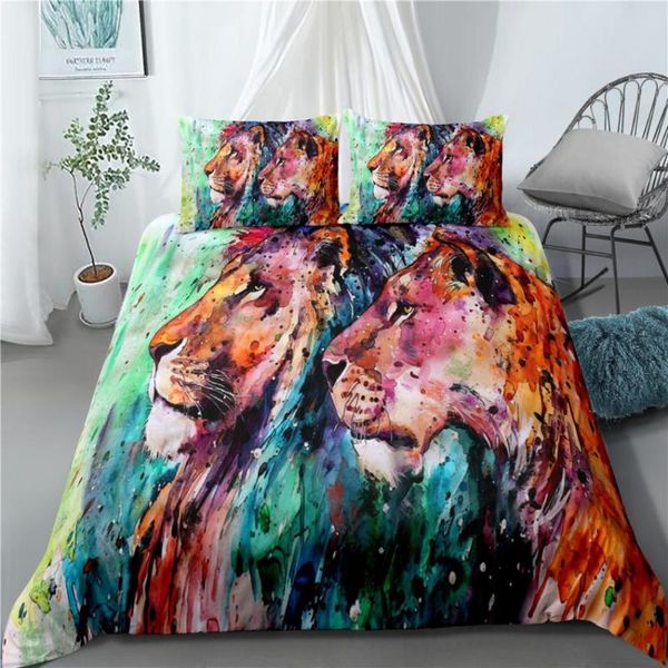 3d lion and tiger bedding set home textiles animals duvet cover microfiber bedclothes living room decor bedspread
3d lion and tiger bedding set home textiles animals duvet cover microfiber bedclothes living room decor bedspread
