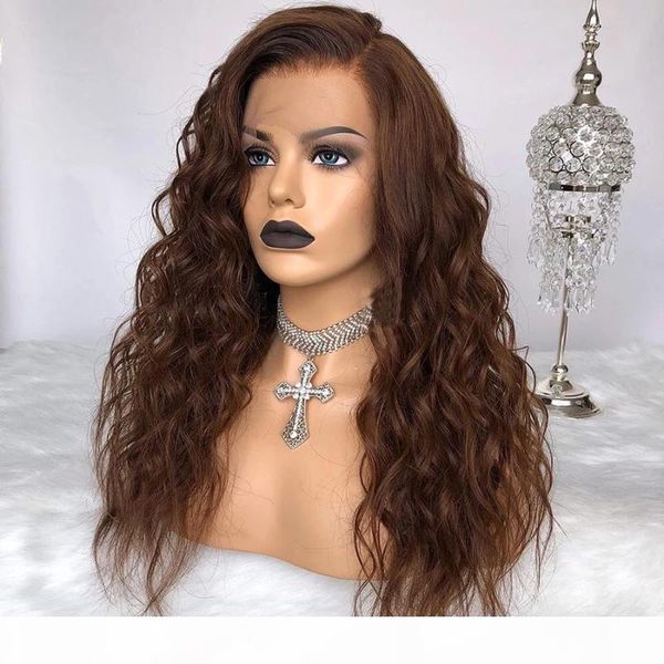 pre plucked light brown lace front wig with baby hair 180density loose wave 360 lace frontal human hair wigs for women remy, Black;brown 
pre plucked light brown lace front wig with baby hair 180density loose wave 360 lace frontal human hair wigs for women remy, Black;brown