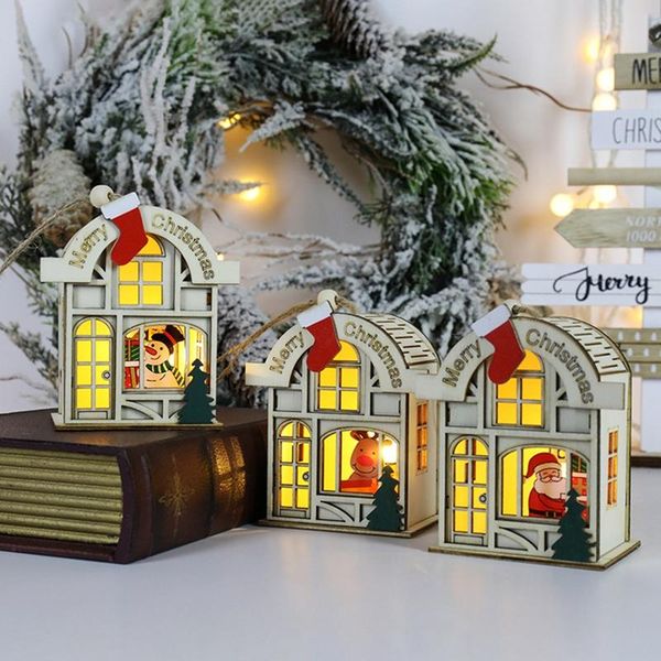 diy светодиодный свет деревянный дом елочные украшения elk santa clause снеговик висит кулон с рождественским декором для дома
diy светодиодный свет деревянный дом елочные украшения elk santa clause снеговик висит кулон с рождественским декором для дома