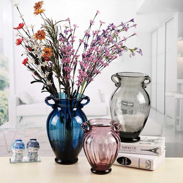 modern creative glass vase colorful terrarium glass containers vases decoration home flowerpot wedding accessorie j1
modern creative glass vase colorful terrarium glass containers vases decoration home flowerpot wedding accessorie j1