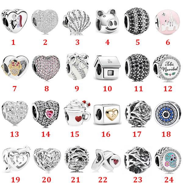 925 sterling silver charms castle animal series bird love fixed buckle string hanging piece diy beads fit pandora bracelet jewelry diy thank, Black
925 sterling silver charms castle animal series bird love fixed buckle string hanging piece diy beads fit pandora bracelet jewelry diy thank, Black