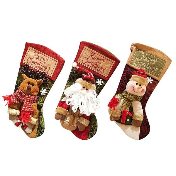 christmas decorations 3 pcs sock patchwork socks decoration assorted santa claus and snowman elk
christmas decorations 3 pcs sock patchwork socks decoration assorted santa claus and snowman elk