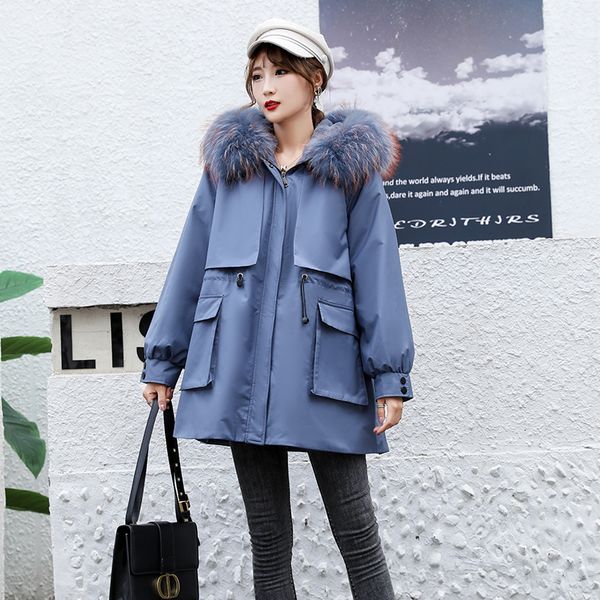 winter new 2020 women fur-lined parka with real fox fur hood warm outwear female 6yoq, Black
winter new 2020 women fur-lined parka with real fox fur hood warm outwear female 6yoq, Black