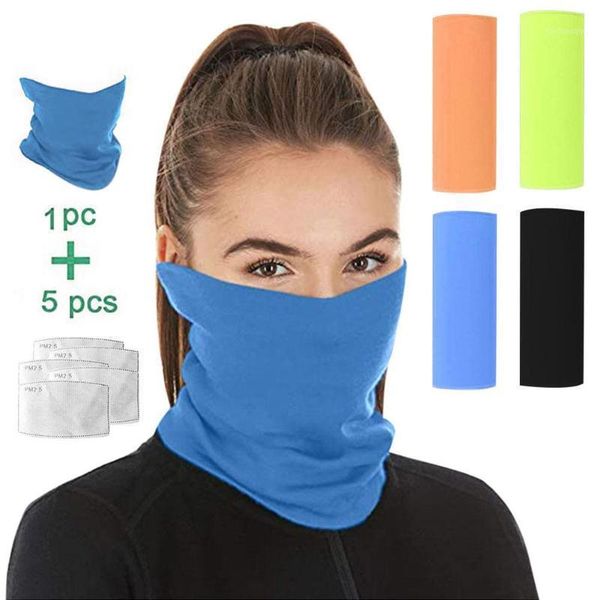 outdoor men women dustproof face cover neck gaiter scarf headband with filter1, Black
outdoor men women dustproof face cover neck gaiter scarf headband with filter1, Black