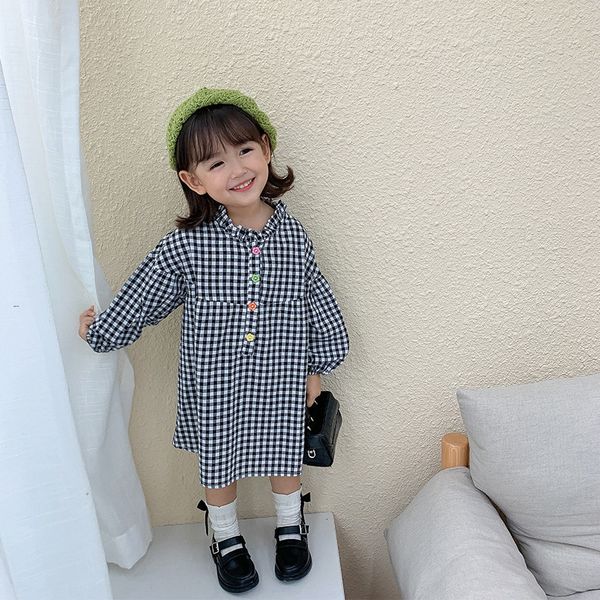 2021 new autumn fashion kids clothes long sleeve plaid girls es 1-6 years mhed, Red;yellow
2021 new autumn fashion kids clothes long sleeve plaid girls es 1-6 years mhed, Red;yellow